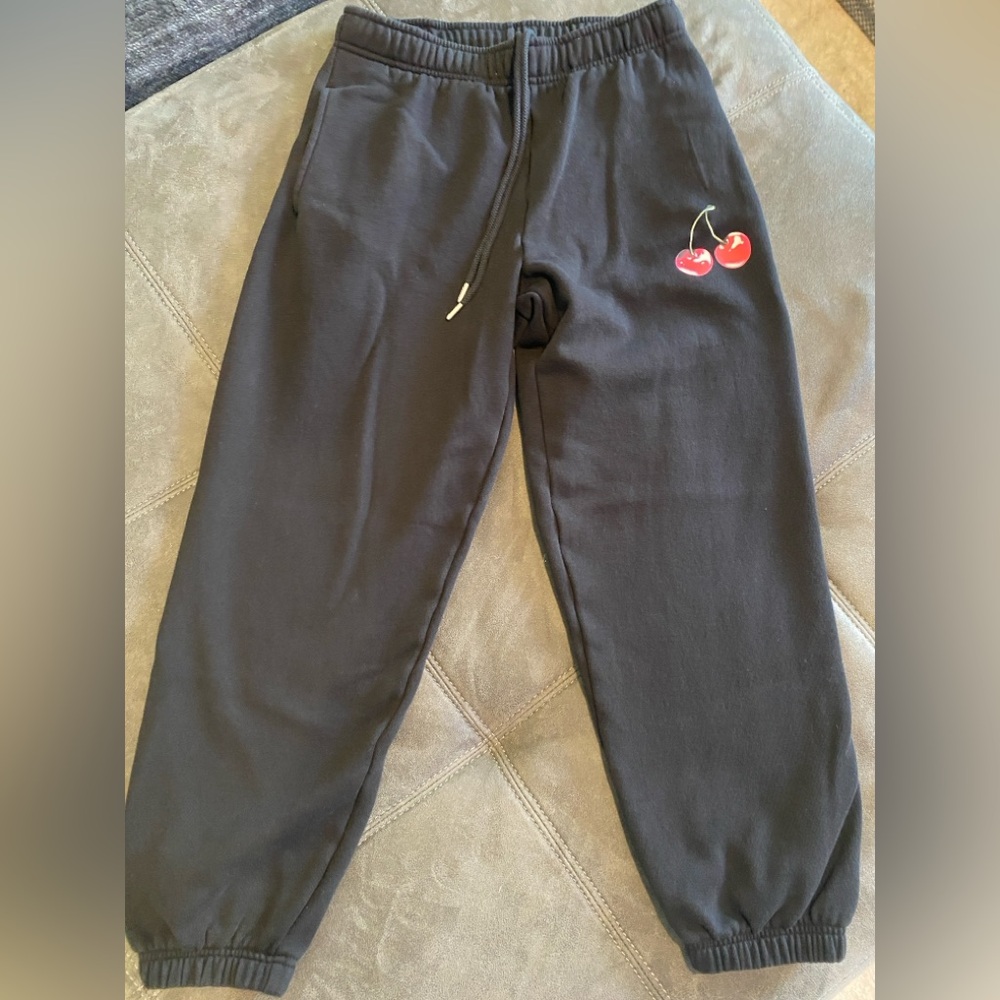 PINK Victoria’s Secret black sweat pants SM EUC